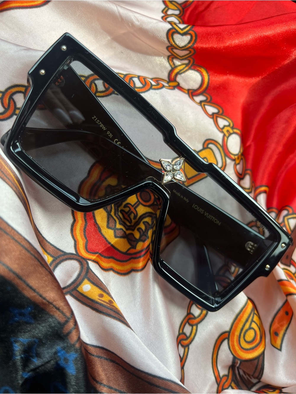 Louis Vuitton Black Cyclone Sunglasses